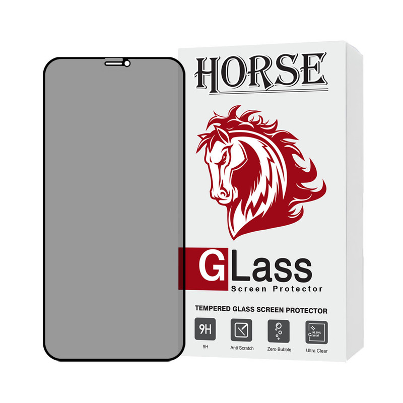 محافظ صفحه نمایش حریم شخصی هورس مدل FHLPRVCHRN مناسب برای گوشی موبایل اپل iPhone 12 Pro / iPhone 12