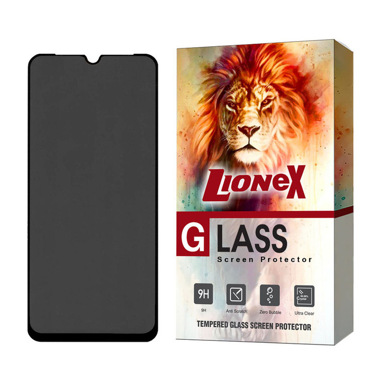 محافظ صفحه نمایش حریم شخصی لایونکس مدل FILPRVCLIN مناسب برای گوشی موبایل سامسونگ Galaxy A14 4G / 5G