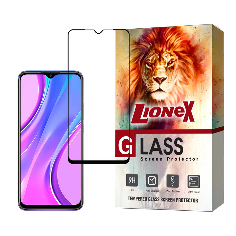 محافظ صفحه نمایش سرامیکی لایونکس مدل CRMSNWLI مناسب برای گوشی موبایل شیائومی Redmi 9 / Poco C3 / Poco C31