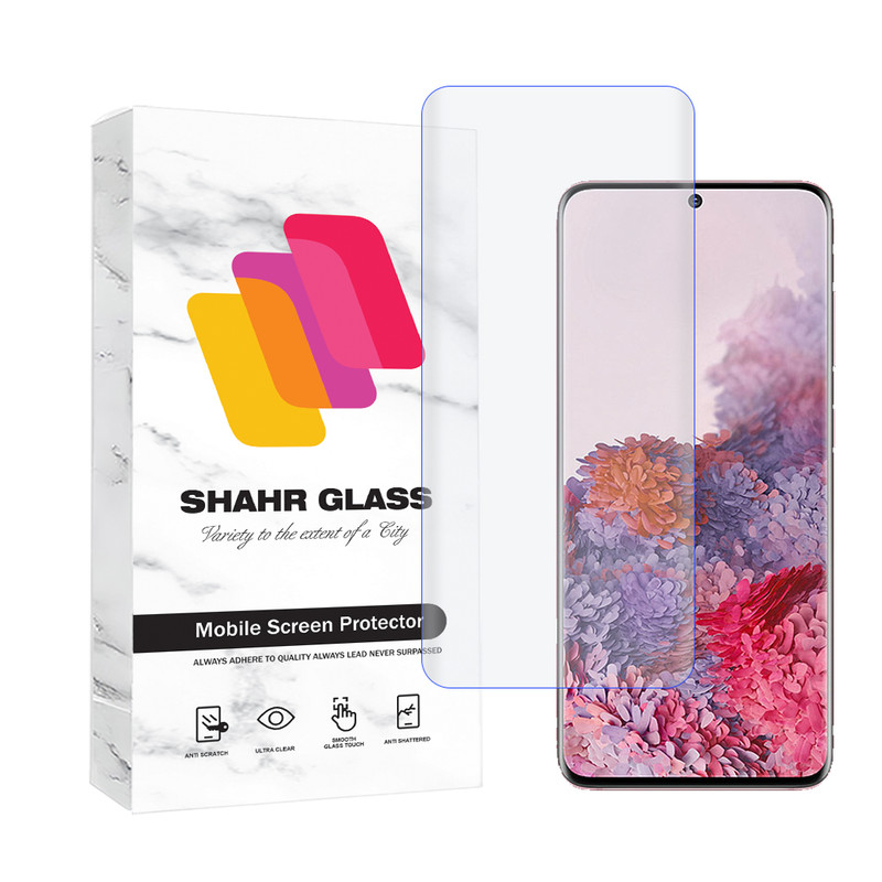 محافظ صفحه نمایش یووی شهر گلس مدل UVLIGHTSH مناسب برای گوشی موبایل سامسونگ Galaxy S20 4G / Galaxy S20 5G