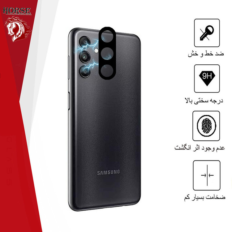 محافظ لنز دوربین هورس مدل FLH مناسب برای گوشی موبایل سامسونگ Galaxy A04s