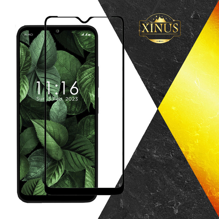 محافظ صفحه نمایش سرامیکی ژینوس مدل CERAMX مناسب برای گوشی موبایل جی پلاس Q20s