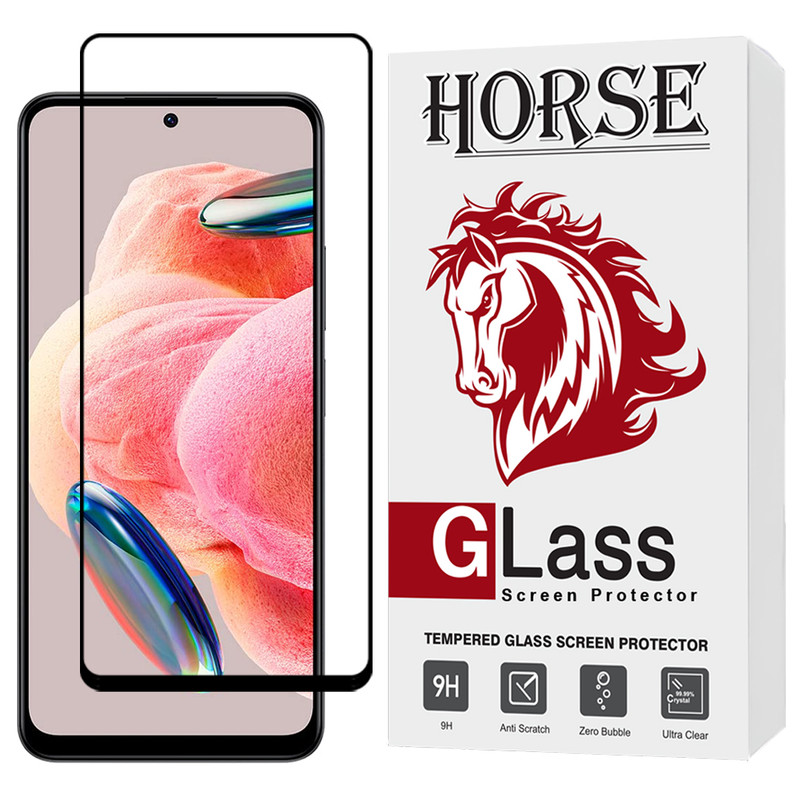 محافظ صفحه نمایش سرامیک شفاف هورس مدل CERH30 مناسب برای گوشی موبایل شیائومی Redmi Note 12 4G / Note 12 5G / Poco X5 / اوپو  C67 5G