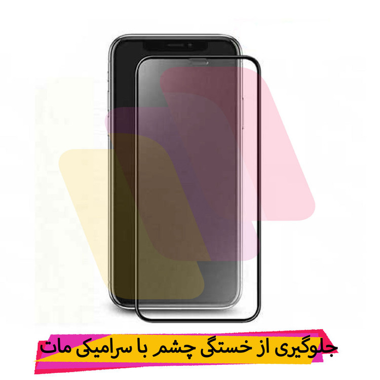 محافظ صفحه نمایش سرامیکی شهر گلس مدل CMS مناسب برای گوشی موبایل ریلمی Narzo 50A