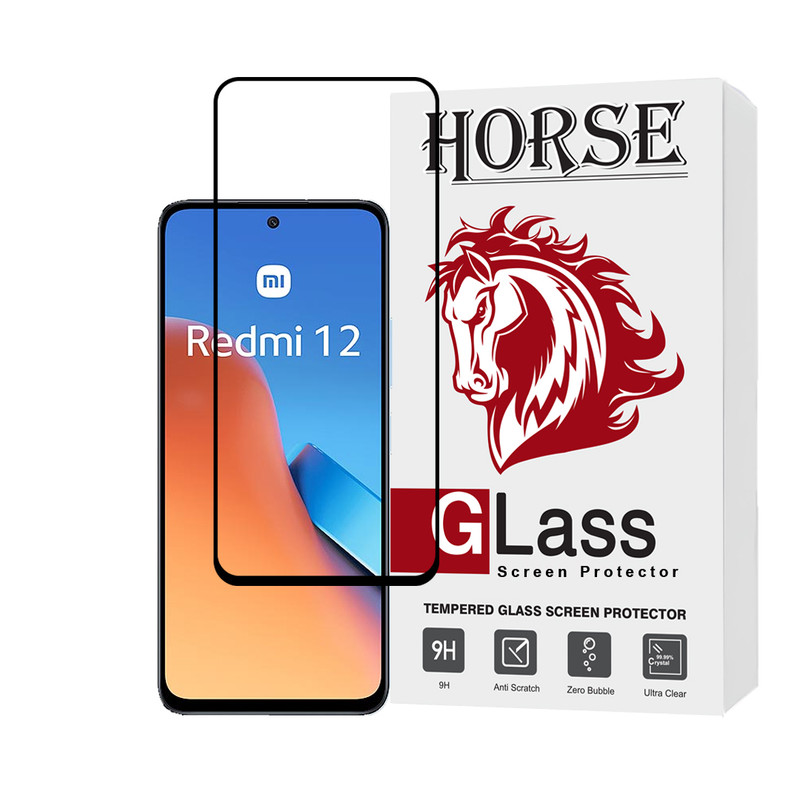 محافظ صفحه نمایش هورس مدل CRMSNWHO مناسب برای گوشی موبایل شیائومی Redmi 12 4G / آنر X7b