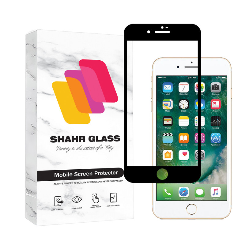 محافظ صفحه نمایش شهر گلس مدل FULSLSH مناسب برای گوشی موبایل اپل iPhone 8 Plus / iPhone 7 Plus