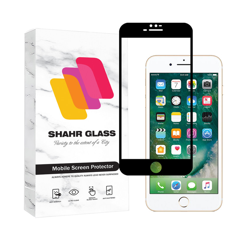 محافظ صفحه نمایش شهر گلس مدل FULSLSH مناسب برای گوشی موبایل اپل iPhone 8 Plus / iPhone 7 Plus