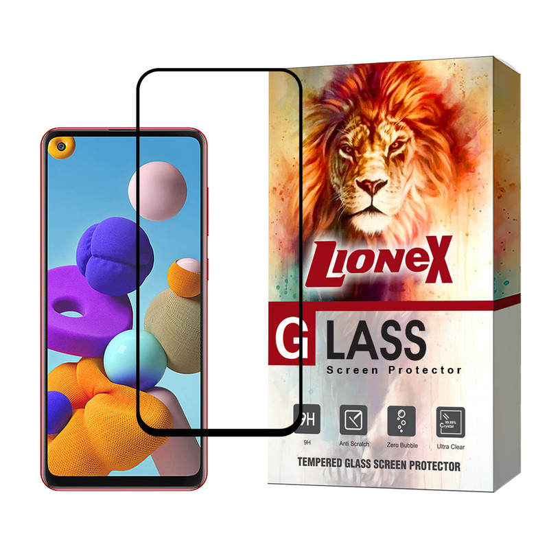 محافظ صفحه نمایش لایونکس مدل FULSLLI مناسب برای گوشی موبایل سامسونگ Galaxy A21s / A21
