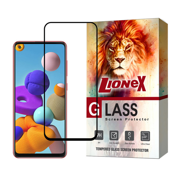 محافظ صفحه نمایش لایونکس مدل FULSLLI مناسب برای گوشی موبایل سامسونگ Galaxy A21s / A21
