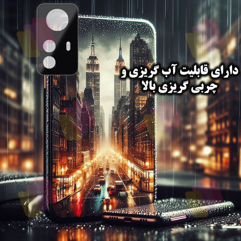 محافظ لنز دوربین شهر گلس مدل LENSFSH مناسب برای گوشی موبایل شیائومی Redmi Note 12S