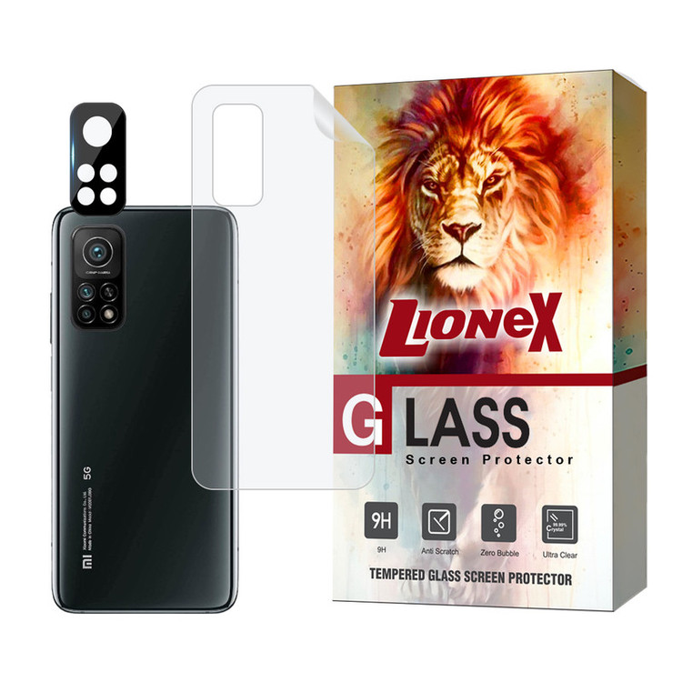 محافظ پشت گوشی لایونکس مدل MTBFULL مناسب برای گوشی موبایل شیائومی Mi 10T Pro 5G به همراه محافظ لنز