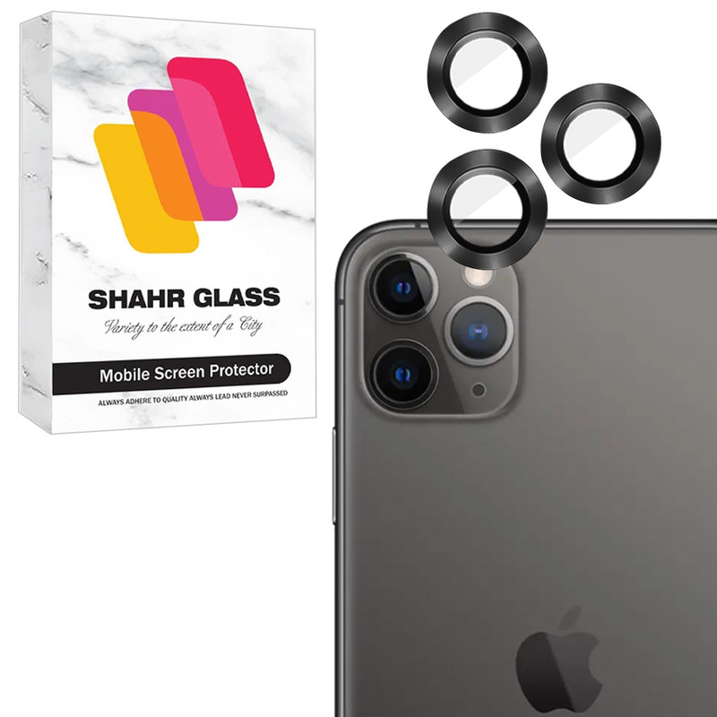 محافظ لنز دوربین شهر گلس مدل RINS20 مناسب برای گوشی موبایل اپل iPhone 12 Pro / iPhone 11 Pro Max / iPhone 11 Pro