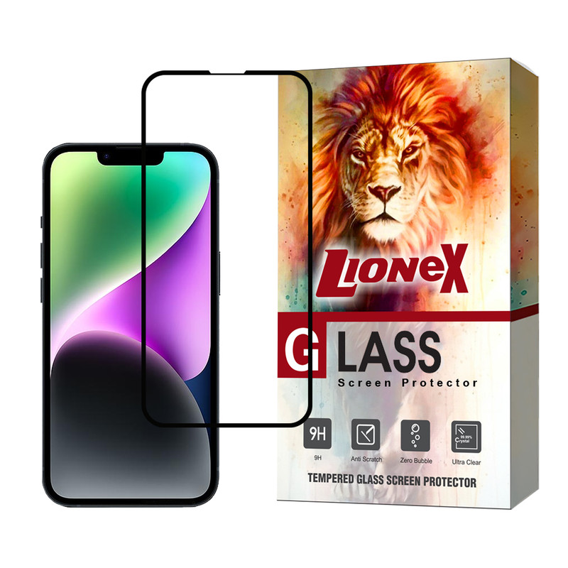محافظ صفحه نمایش سرامیکی لایونکس مدل CRMSNWLI مناسب برای گوشی موبایل اپل iPhone 14 Pro / 15