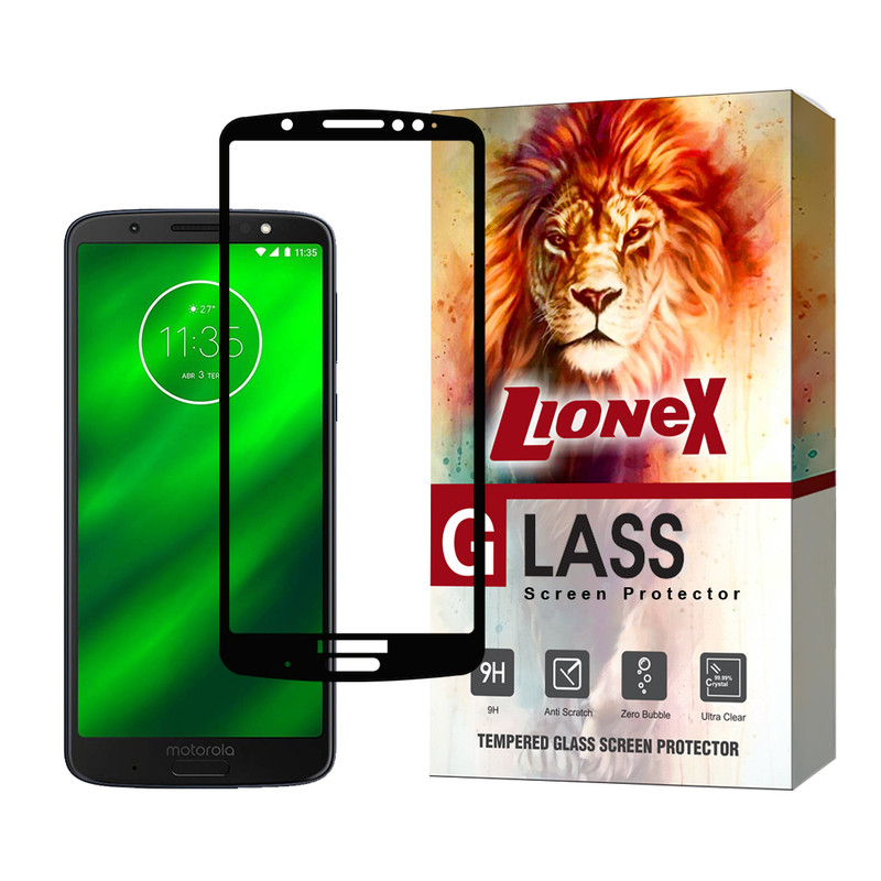 محافظ صفحه نمایش سرامیکی لایونکس مدل CRMSNWLI مناسب برای گوشی موبایل موتورولا G6 Plus