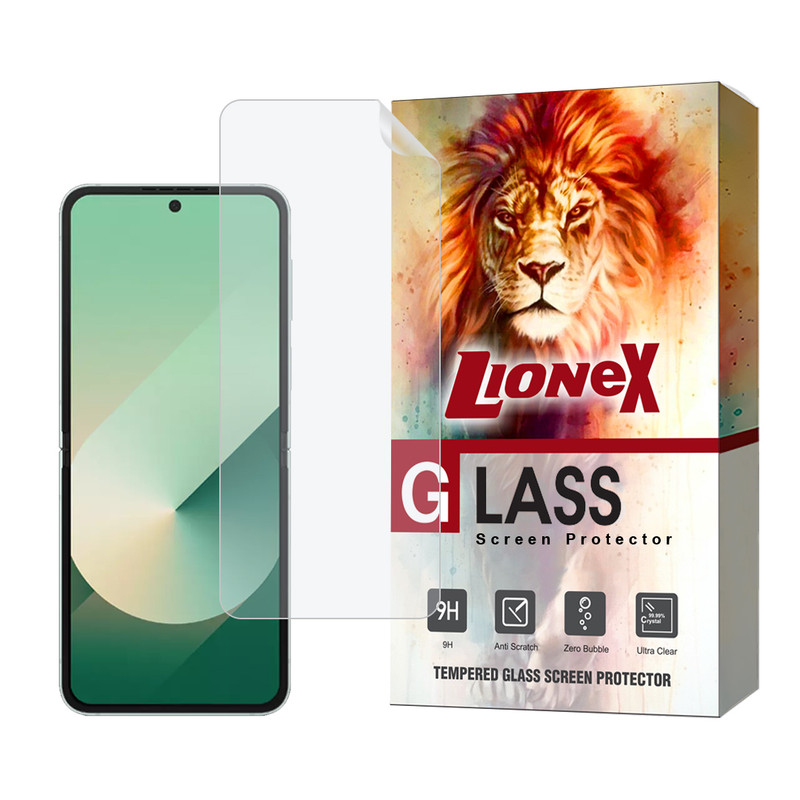 محافظ صفحه نمایش هیدروژل لایونکس مدل NANOFOLR مناسب برای گوشی موبایل سامسونگ Galaxy Z Flip 6