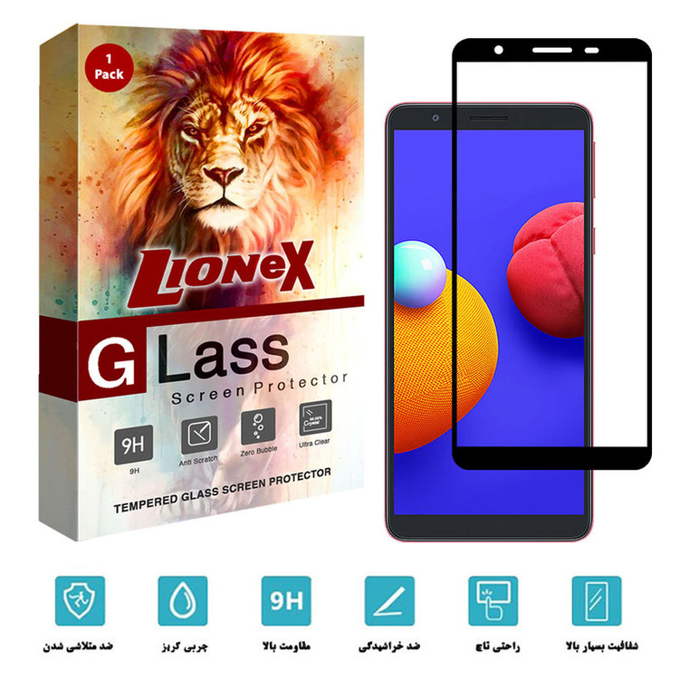 محافظ صفحه نمایش سرامیکی لایونکس مدل CRC-L مناسب برای گوشی موبایل سامسونگ Galaxy A01 Core