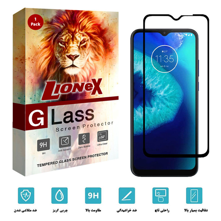 محافظ صفحه نمایش سرامیکی لایونکس مدل CRC-L مناسب برای گوشی موبایل موتورولا Moto G8 Power Lite