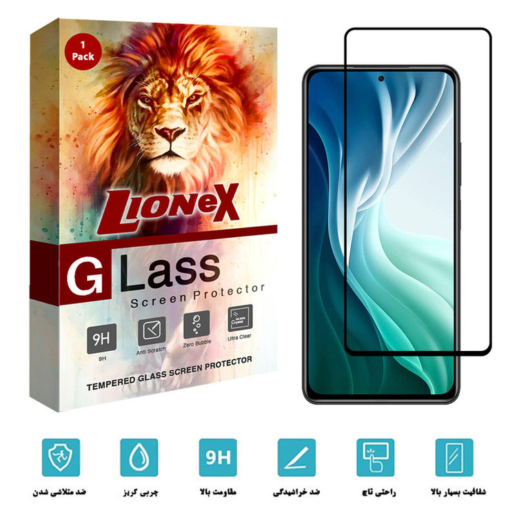 محافظ صفحه نمایش سرامیکی لایونکس مدل CRC-L مناسب برای گوشی موبایل شیائومی Mi 11X Pro