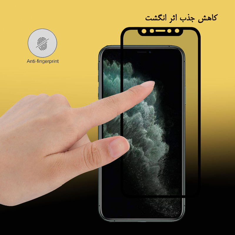 محافظ صفحه نمایش سرامیکی لایونکس مدل CRP مناسب برای گوشی موبایل اپل iPhone 11