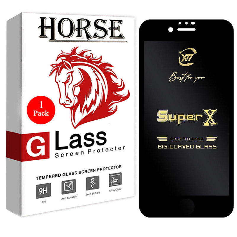 محافظ صفحه نمایش هورس مدل SUPERX مناسب برای گوشی موبایل اپل iPhone 7