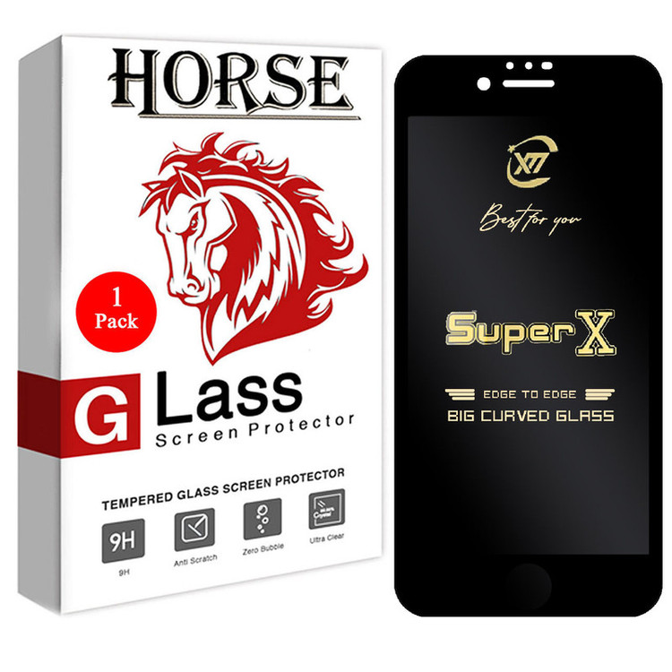 محافظ صفحه نمایش هورس مدل SUPERX مناسب برای گوشی موبایل اپل iPhone 8