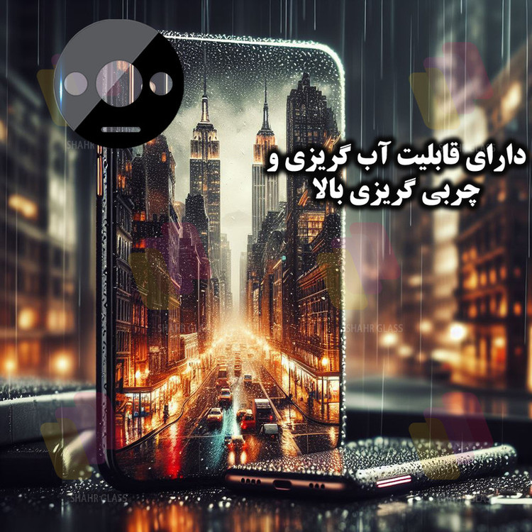 محافظ لنز دوربین شهر گلس مدل LFUD20 مناسب برای گوشی موبایل شیائومی Redmi A3 / Redmi A3x / Poco C61