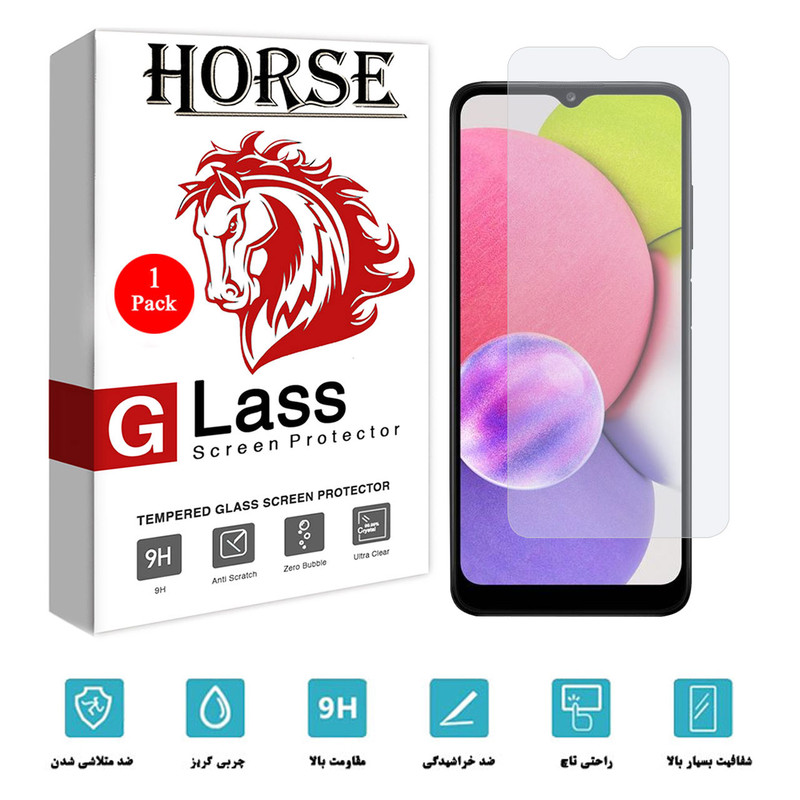 محافظ صفحه نمایش هورس مدل SMP01 مناسب برای گوشی موبایل سامسونگ Galaxy A03