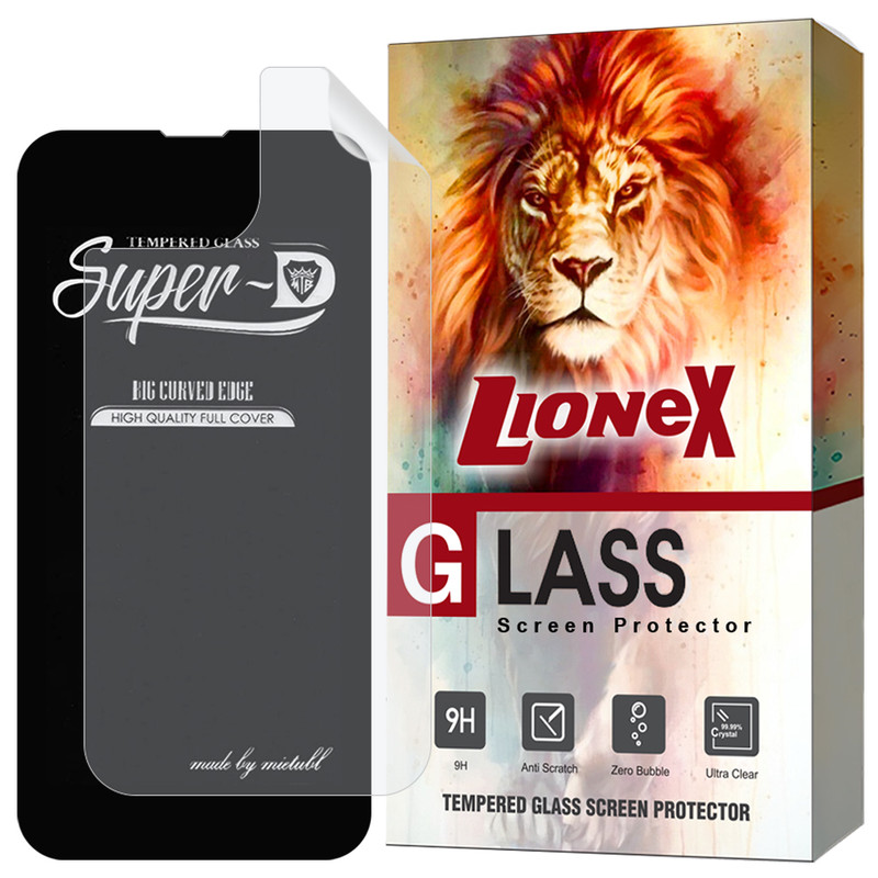 محافظ صفحه نمایش لایونکس مدل SUNL مناسب برای گوشی موبایل اپل iPhone 13 mini به همراه محافظ پشت گوشی