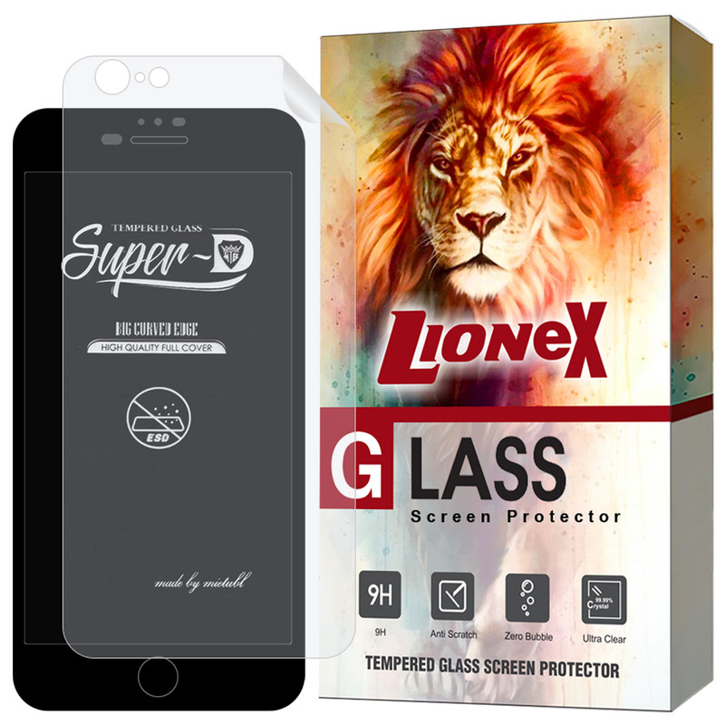 محافظ صفحه نمایش لایونکس مدل SUNL مناسب برای گوشی موبایل اپل iPhone 6s Plus / iPhone 6 Plus به همراه محافظ پشت گوشی