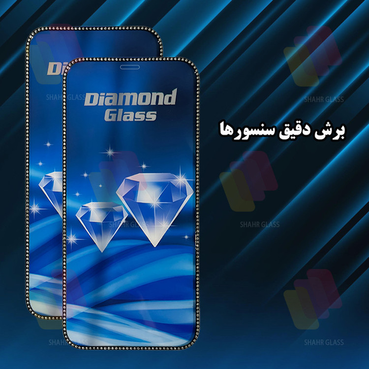 محافظ صفحه نمایش شهر گلس مدل NEGDS مناسب برای گوشی موبایل اپل iPhone 13