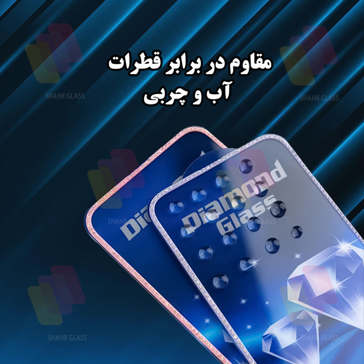 محافظ صفحه نمایش شهر گلس مدل NEGDS مناسب برای گوشی موبایل اپل iPhone 13