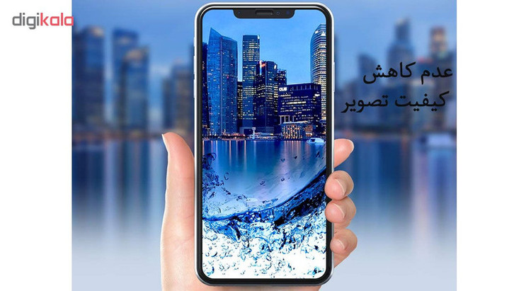 محافظ صفحه نمایش 5D لایونکس مدل USS مناسب برای گوشی موبایل اپل iPhone 11 Pro Max