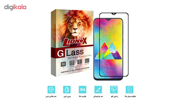 محافظ صفحه نمایش 5D لایونکس مدل USS مناسب برای گوشی موبایل شیائومی Redmi 7