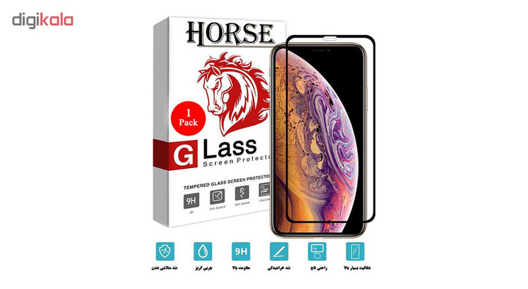 محافظ صفحه نمایش سرامیکی هورس مدل CRM مناسب برای گوشی موبایل اپل iPhone 11 Pro Max