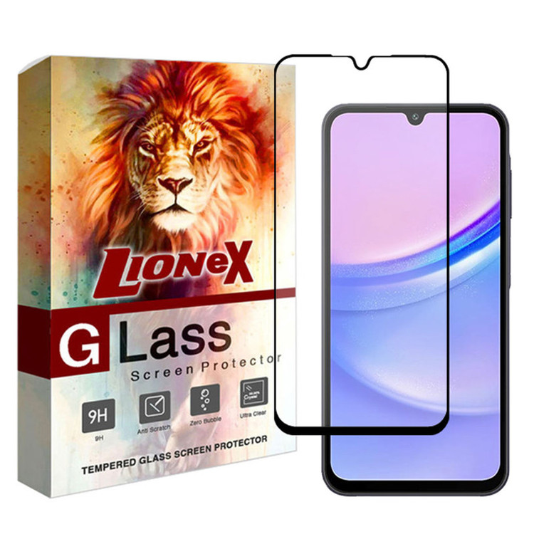محافظ صفحه نمایش سرامیکی مات لایونکس مدل CRMBLUEL مناسب برای گوشی موبایل سامسونگ Galaxy A15