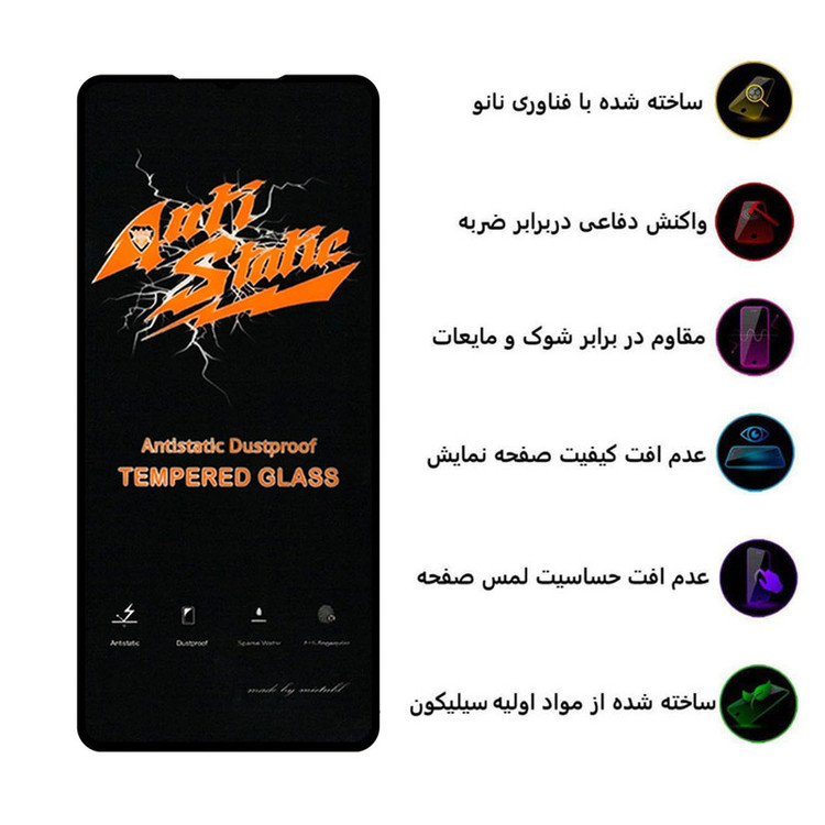 محافظ صفحه نمایش آنتی استاتیک هورس مدل ANTIDUSTH مناسب برای گوشی موبایل موتورولا Edge 20 Pro