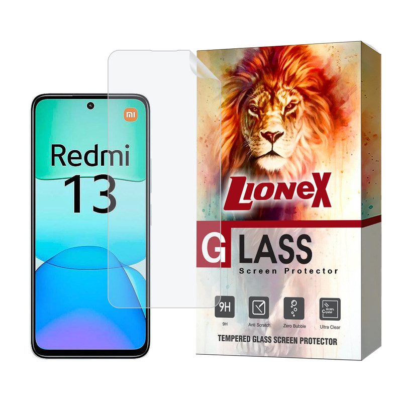 محافظ صفحه نمایش هیدروژل لایونکس مدل HYDROLION مناسب برای گوشی موبایل شیائومی Redmi 13 4G