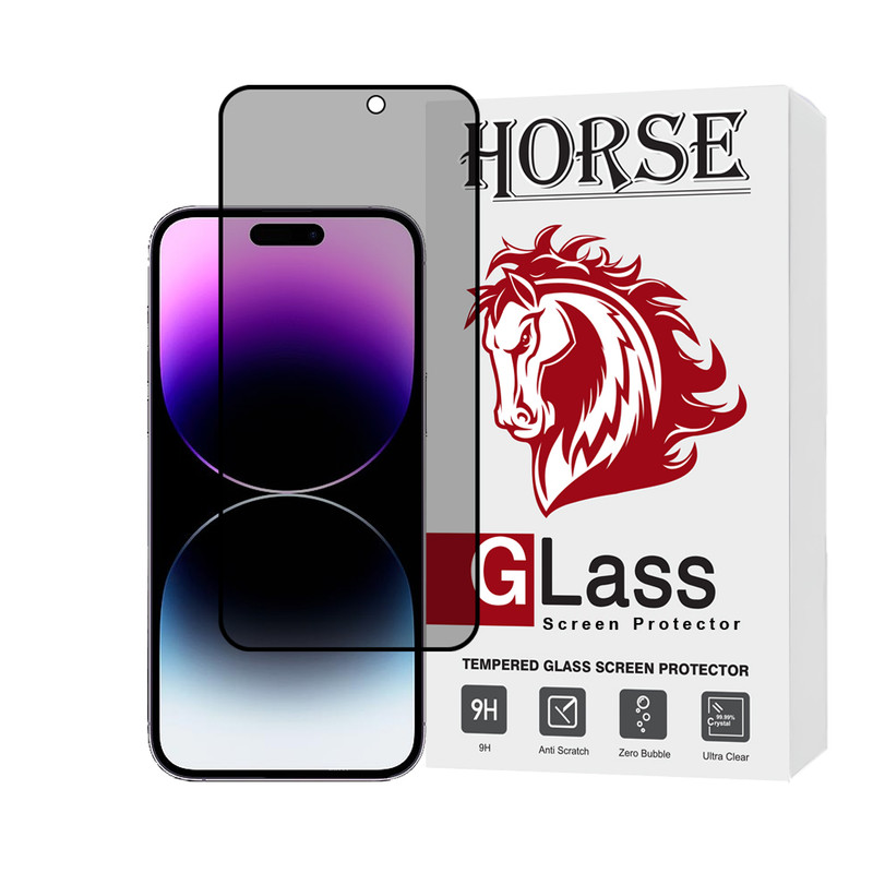 محافظ صفحه نمایش حریم شخصی هورس مدل FHLPRVCHRN مناسب برای گوشی موبایل اپل iPhone 14 Pro Max