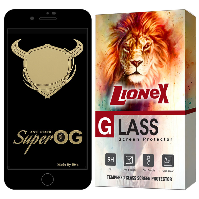 محافظ صفحه نمایش لایونکس مدل SOLOG مناسب برای گوشی موبایل اپل iPhone 7 Plus / iPhone 8 Plus