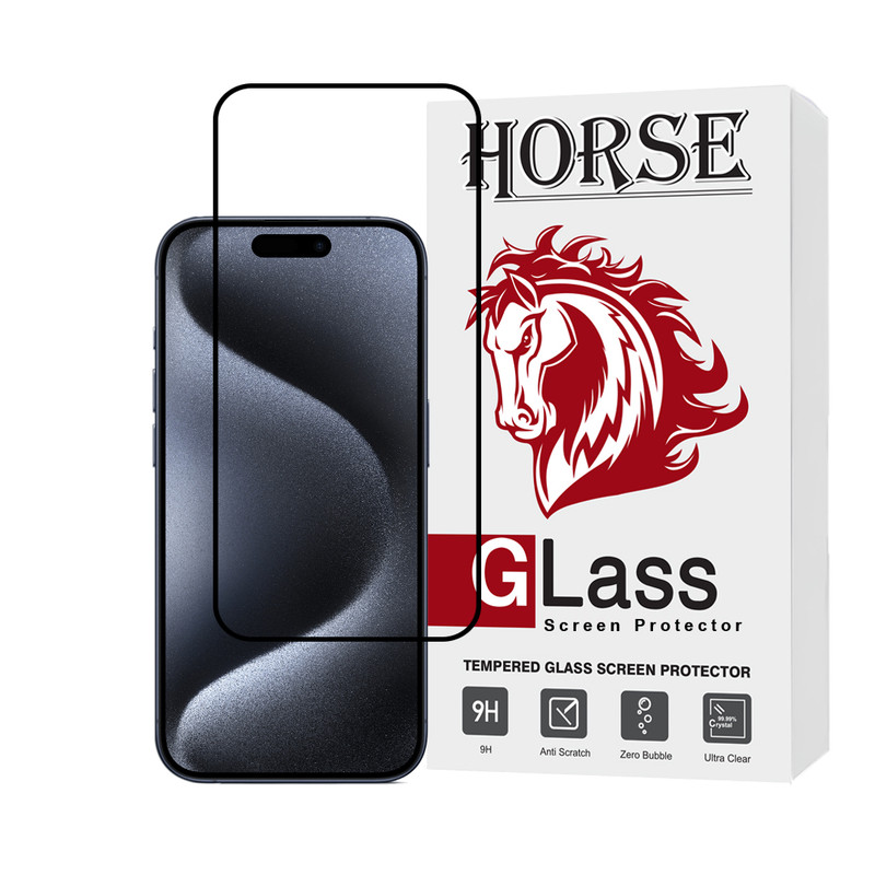 محافظ صفحه نمایش هورس مدل DSUPERH مناسب برای گوشی موبایل اپل iPhone 15 Pro