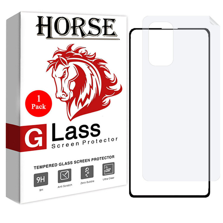 محافظ صفحه نمایش هورس مدل 2FN مناسب برای گوشی موبایل شیائومی Mi 10T 5G به همراه محافظ پشت گوشی