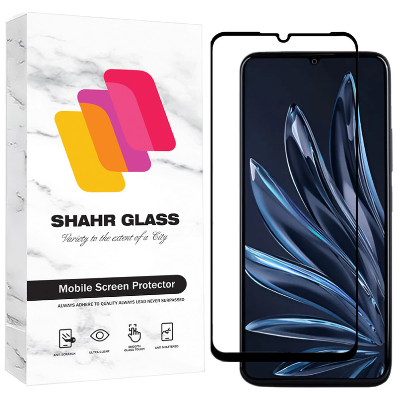 محافظ صفحه نمایش شهر گلس مدل FULS30 مناسب برای گوشی موبایل شیائومی Redmi 13C 4G / Redmi 13C 5G / Redmi 13R / Poco C65 / سامسونگ Galaxy A05/ A05s/M05/ A06/ بلک ویو Color 8 4G / ریلمی C61 / وکال V1 Plus