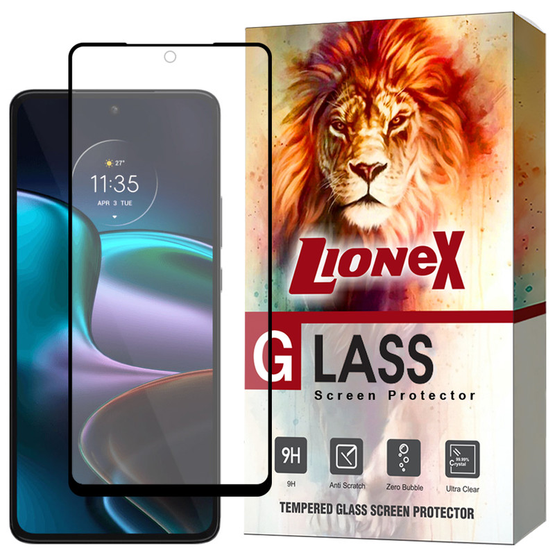 محافظ صفحه نمایش لایونکس مدل CERML30 مناسب برای گوشی موبایل موتورولا Moto Edge 30 / G22 / G52 / G72 / Moto G13 / G23 / G53 / G73 / G14 / G54 / G54 Power / G64 / G84 / G04 / E14