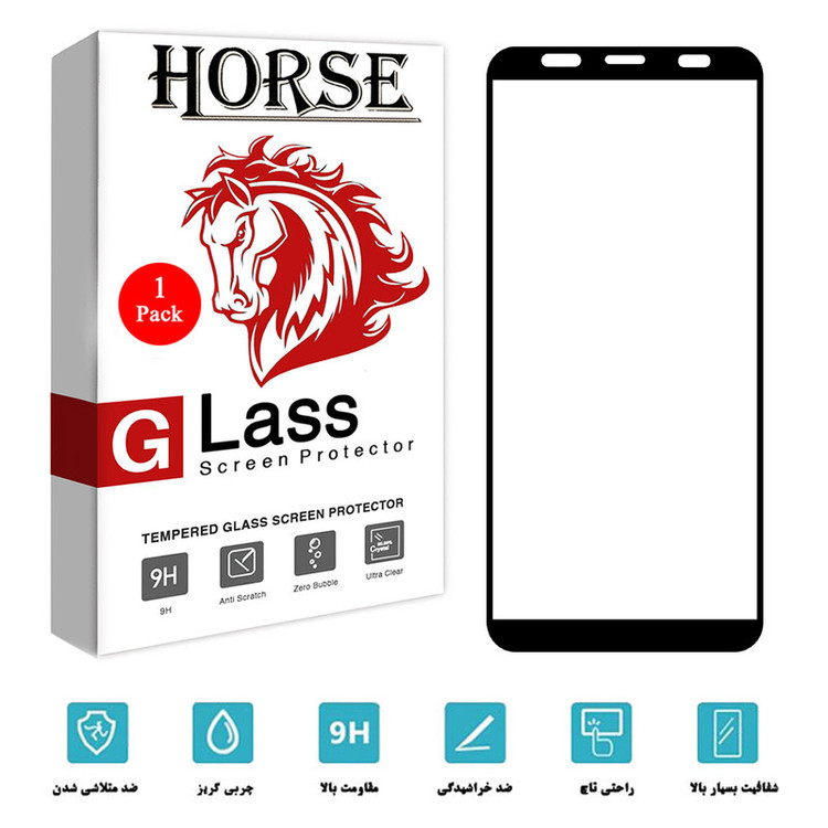 محافظ صفحه نمایش سرامیکی هورس مدل CRM مناسب برای گوشی موبایل سامسونگ Galaxy J4 Plus / J8 Plus / A6 Plus / A8 Plus