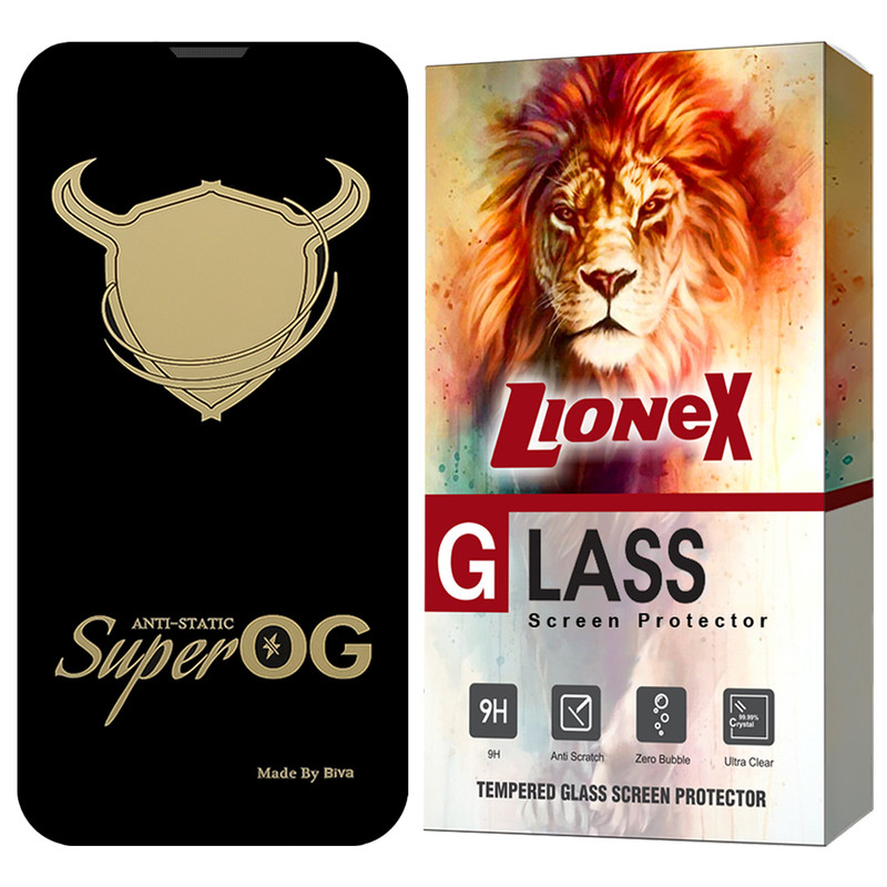 محافظ صفحه نمایش لایونکس مدل SOLOG مناسب برای گوشی موبایل اپل iPhone 15 Pro