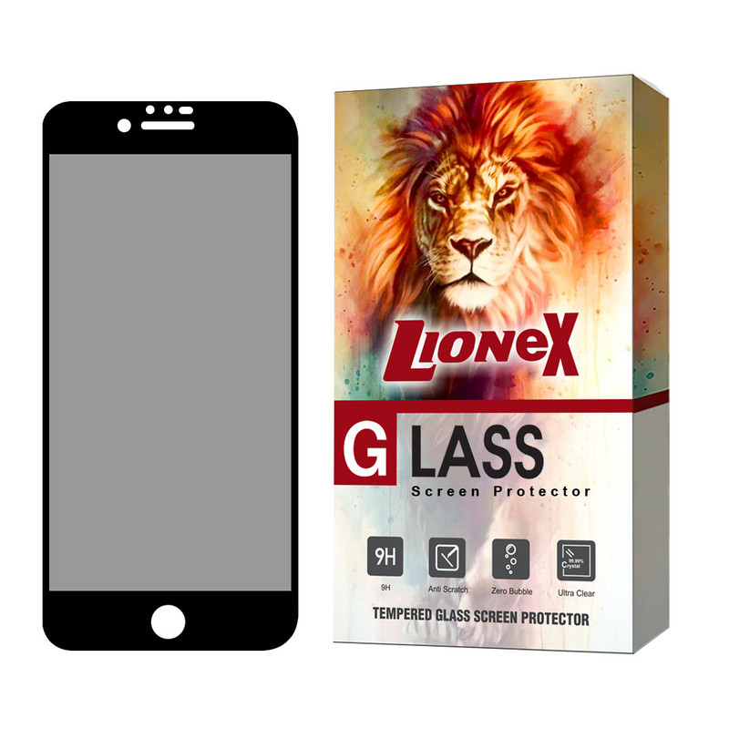 محافظ صفحه نمایش حریم شخصی لایونکس مدل FILPRVCLIN مناسب برای گوشی موبایل اپل iPhone 7 / 8 / 6s / 6