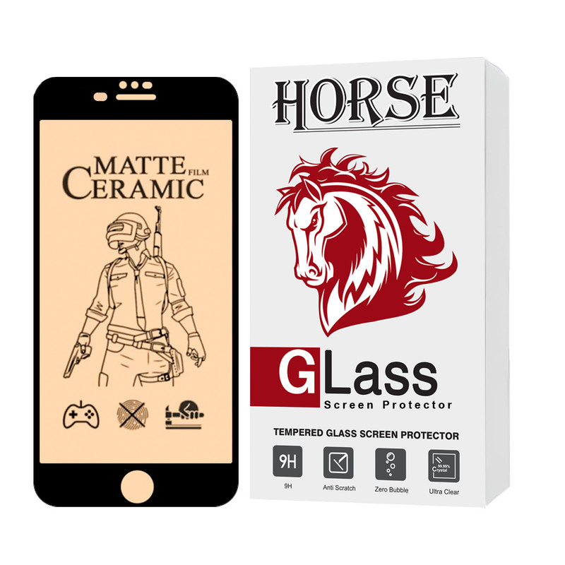 محافظ صفحه نمایش سرامیکی مات هورس مدل CERMAH مناسب برای گوشی موبایل اپل iPhone 8 Plus / iPhone 7 Plus