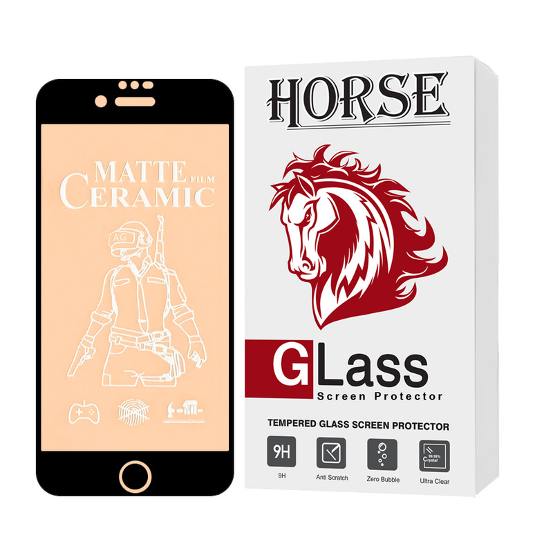 محافظ صفحه نمایش سرامیکی مات هورس مدل CERMAH مناسب برای گوشی موبایل اپل iPhone 8 / iphone 7 / iPhone SE 2020 / iPhone SE 2022