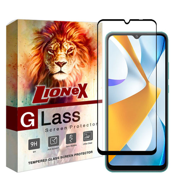 محافظ صفحه نمایش سرامیکی مات لایونکس مدل MCERAMLION مناسب برای گوشی موبایل شیائومی Poco C40