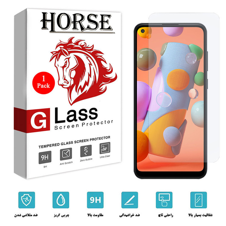 محافظ صفحه نمایش هورس مدل SMP-H مناسب برای گوشی موبایل سامسونگ Galaxy A11